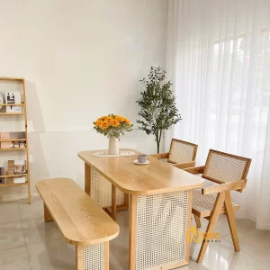 BỘ BÀN ĂN PHỐI MÂY M1