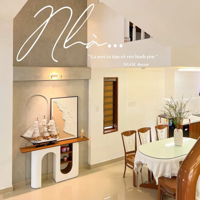 THI CÔNG NỘI THẤT NHÀ PHỐ 609 TÔN ĐẢN