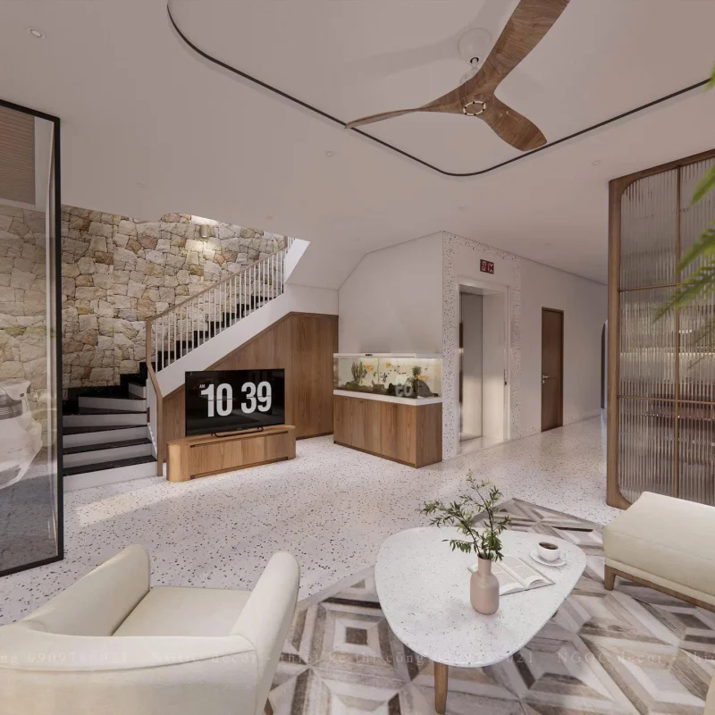 THIẾT KẾ NỘI THẤT NHÀ Ở 148M2 – ANH ĐỨC