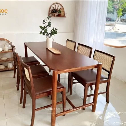 BỘ BÀN ĂN BO CẠNH M2