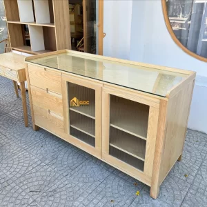 TỦ LƯU TRỮ 3 HỘC 2 CÁNH KÍNH SỌC