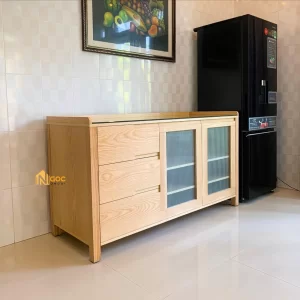 TỦ LƯU TRỮ 3 HỘC 2 CÁNH KÍNH SỌC