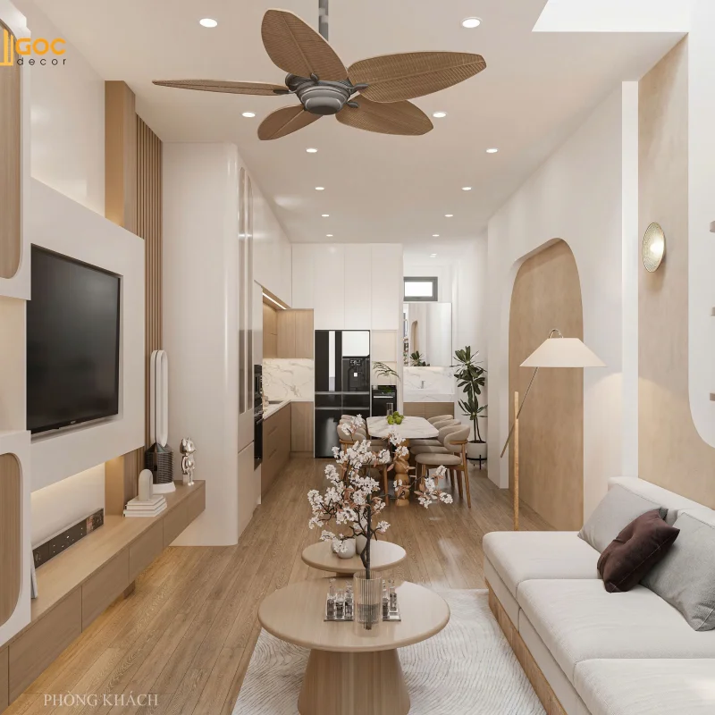 THIẾT KẾ CẢI TẠO NỘI THẤT NHÀ PHỐ 314 HOÀNG DIỆU