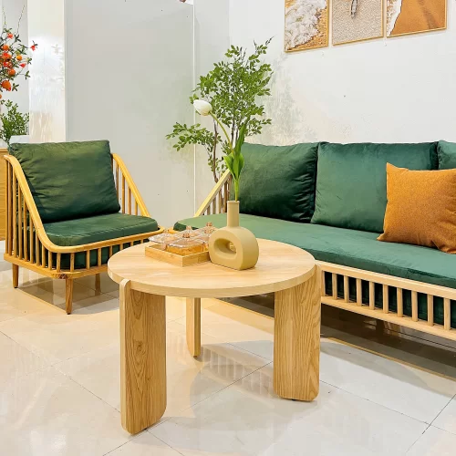 BÀN SOFA TRÒN 3 CHÂN