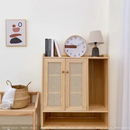 TỦ GIÀY 2 HỘC TRỐNG