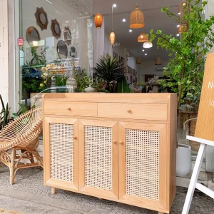 Tủ tivi 3 cửa 3 hộc kéo