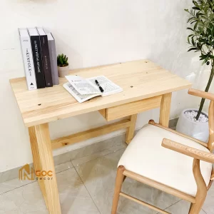 Bàn gỗ một hộc kéo