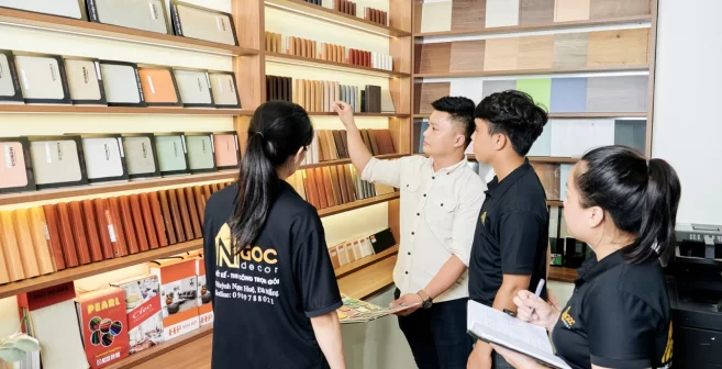 QUY TRÌNH THIẾT KẾ VÀ THI CÔNG TẠI NGOC DECOR