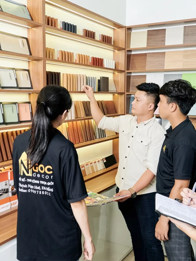 QUY TRÌNH THIẾT KẾ VÀ THI CÔNG TẠI NGOC DECOR