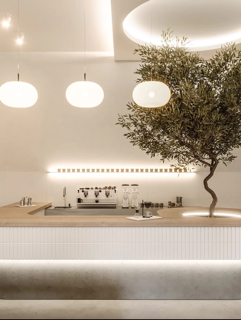 Những ý tưởng thiết kế coffee shop đẹp nhất 2024