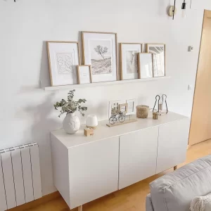 Tủ trắng tối giản