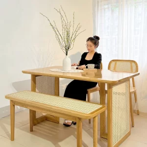 BỘ BÀN ĂN MỘC M5