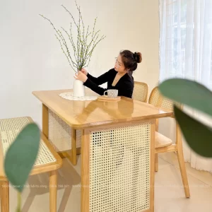 BỘ BÀN ĂN MỘC M5