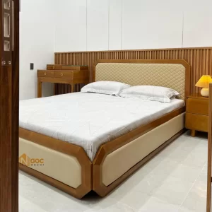 Giường chi tiết vát cạnh