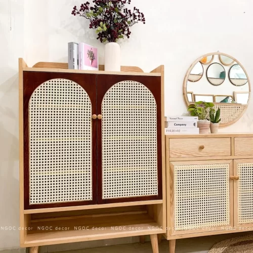 Tủ 2 cánh vòm lớn