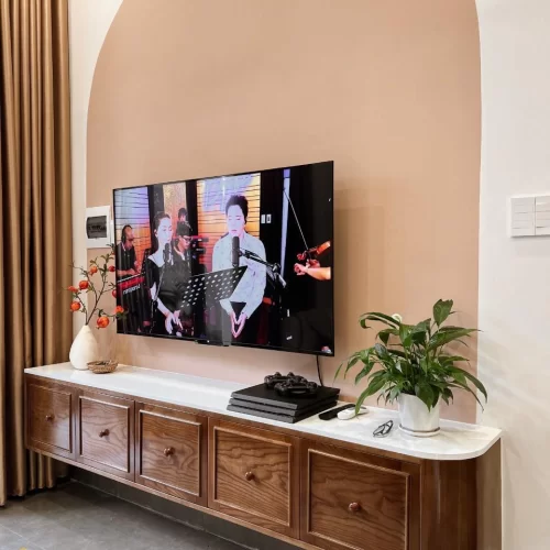 Tủ TIVI bo góc m3