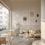 THIẾT KẾ NGOẠI THẤT, NỘI THẤT CAFE CHOU COFFEE