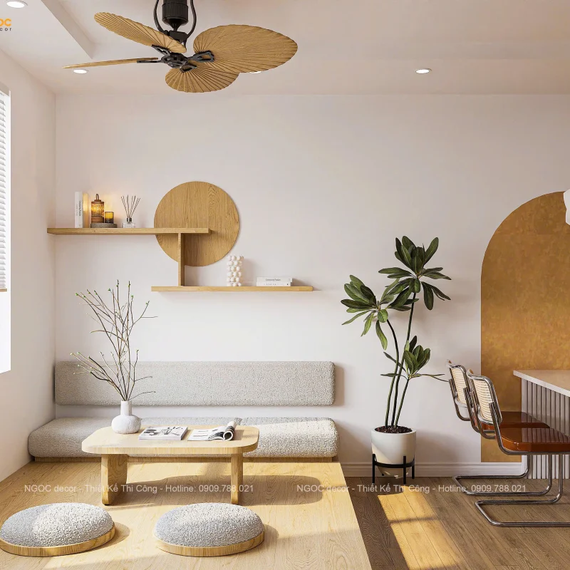 THIẾT KẾ NỘI THẤT CHUNG CƯ THE ORI GARDEN CĂN 2PN