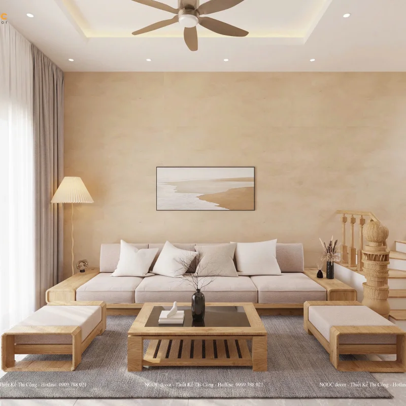 THIẾT KẾ NÔI THẤT NHÀ PHỐ CHỊ HỒNG- LẠNG SƠN